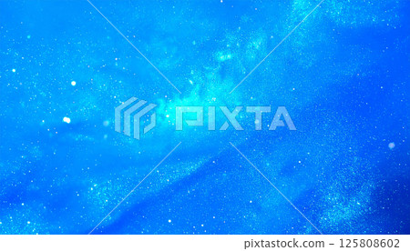 mesmerizing abstract background featuring cold galaxy theme with vibrant blue and cyan hues, adorned with shining stars and light dust, evoking sense of wonder and tranquility mesmerizing abstract background featuring cold galaxy theme with vibrant blue and cyan hues, adorned with shining stars and light dust, evoking sense of wonder and tranquility 125808602