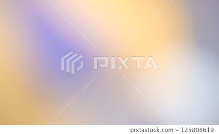 Soft focus abstract image featuring blend of warm golden tones and calming blue lavender shades, evoking sense of tranquility and warmth Soft focus abstract image featuring blend of warm golden tones and calming blue lavender shades, evoking sense of tranquility and warmth 125808619