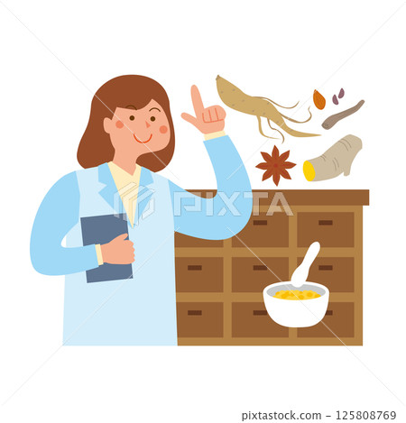 Chinese herbal medicine and women 125808769
