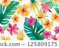 tropical art 125809175