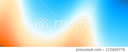 Calm sea beach gradient background. Abstract ocean sand coast concept. Smooth wavy seaside backdrop. Blurred pastel light blue waves wallpaper. Soft summer sea shore gradient banner. Vector top view Calm sea beach gradient background. Abstract ocean sand coast concept. Smooth wavy seaside backdrop. Blurred pastel light blue waves wallpaper. Soft summer sea shore gradient banner. Vector top view 125809776