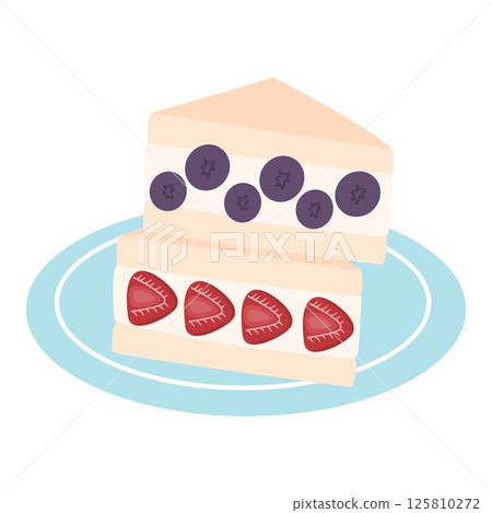 Fruit Sando or Japanese Fruit sandwich with strawberry, mango and kiwi 125810272