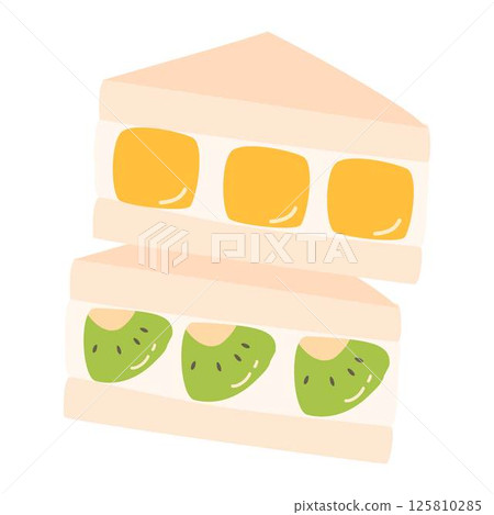 Japanese Strawberry Cream Sandwich Fruits and Season Fruit Sando Japanese Strawberry Cream Sandwich Fruits and Season Fruit Sando 125810285