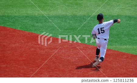 Throwing form to first base 125811236