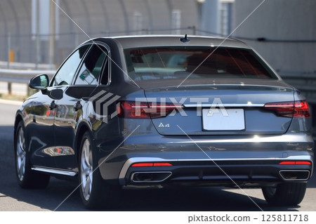 Luxury sedan 125811718