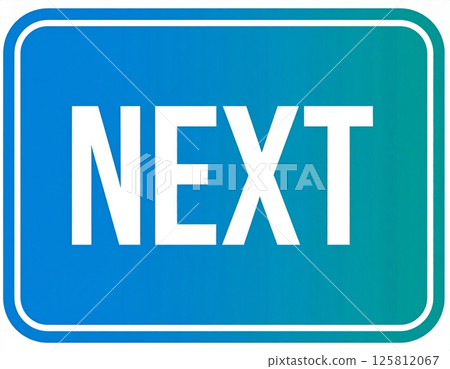 藍色標誌式「NEXT」字體,白色文字 藍色標誌式「NEXT」字體,白色文字 125812067