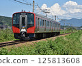 Shinano Railway SR1-300 series trains running on the Kita-Shinano Line 125813608