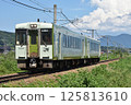 Shinano Railway Kiha 110 series running on the Kita-Shinano Line 125813610