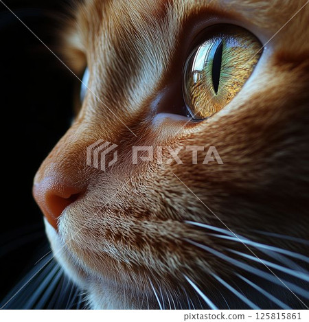 Whiskered Vision of a Feline World 125815861
