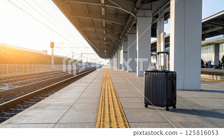 Station Home and Suitcase 125816053