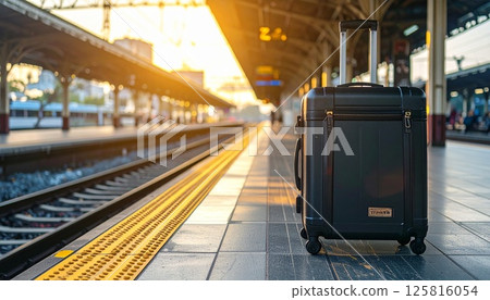 Station Home and Suitcase 125816054