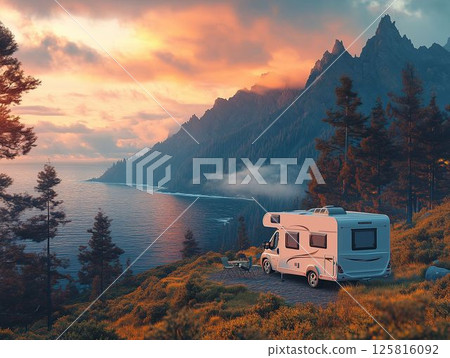 Forest Retreat with RV in Nature 125816092