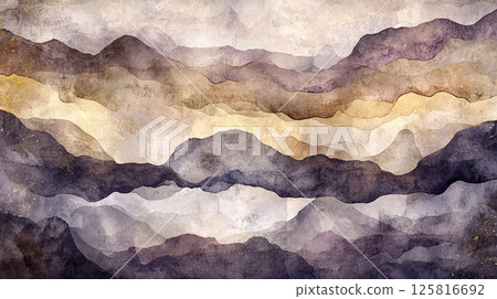 Alcohol Ink Art Strata Art Watercolor Texture Background Material | Alcohol Ink Art 125816692
