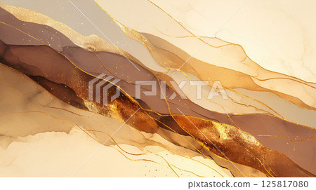Alcohol Ink Art Strata Art Watercolor Texture Background Material | Alcohol Ink Art 125817080