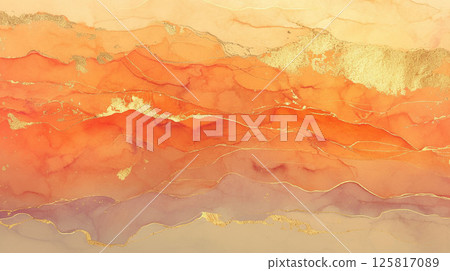 Alcohol Ink Art Strata Art Watercolor Texture Background Material | Alcohol Ink Art 125817089
