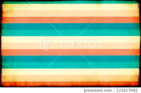 Vintage grunge background with paper texture and striped pattern of different colors. Horizontal or vertical retro banner with paper texture. Vintage cardboard backdrop. Copy space for text Vintage grunge background with paper texture and striped pattern of different colors. Horizontal or vertical retro banner with paper texture. Vintage cardboard backdrop. Copy space for text 125817992
