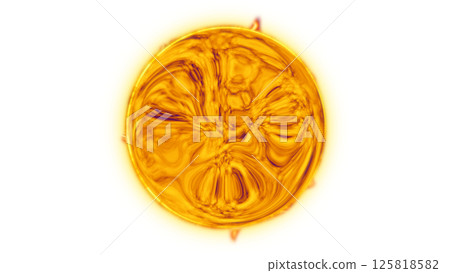 太空 - 燃燒的星星(透明背景的 Alpha 材料,也可提供影片) 太空 - 燃燒的星星(透明背景的 Alpha 材料,也可提供影片) 125818582