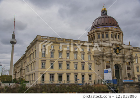 Cityscape of Berlin, the capital of Germany Cityscape of Berlin, the capital of Germany 125818896