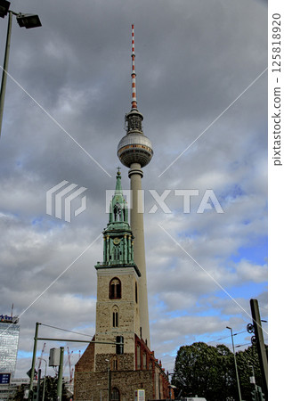 Cityscape of Berlin, the capital of Germany Cityscape of Berlin, the capital of Germany 125818920