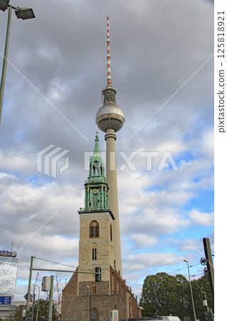 Cityscape of Berlin, the capital of Germany Cityscape of Berlin, the capital of Germany 125818921