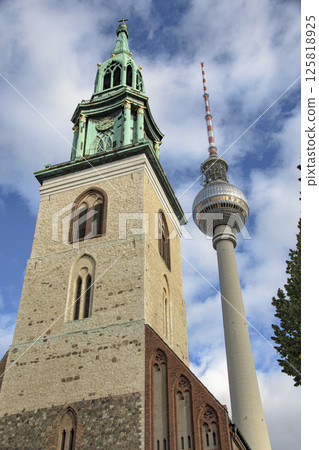 Cityscape of Berlin, the capital of Germany Cityscape of Berlin, the capital of Germany 125818925