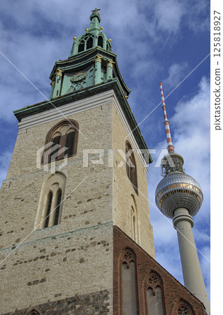 Cityscape of Berlin, the capital of Germany Cityscape of Berlin, the capital of Germany 125818927