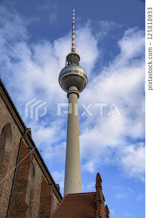 Cityscape of Berlin, the capital of Germany Cityscape of Berlin, the capital of Germany 125818933