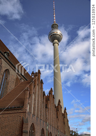 Cityscape of Berlin, the capital of Germany Cityscape of Berlin, the capital of Germany 125818934