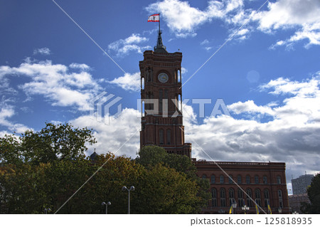 Cityscape of Berlin, the capital of Germany 125818935