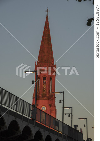 Cityscape of Berlin, the capital of Germany 125818977