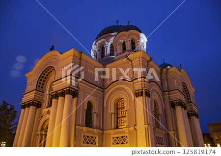 Cityscape of Lithuania in the Baltic States 125819174