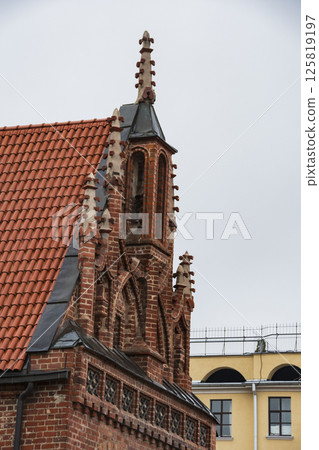 波羅的海國家立陶宛的城市景觀 125819197