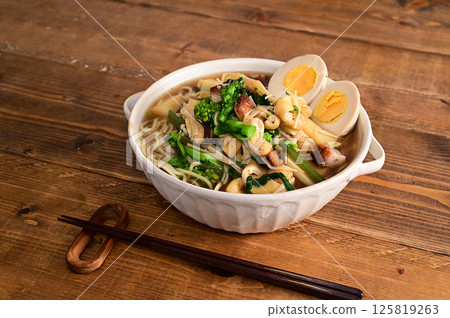 油菜花野菜拉麵 油菜花野菜拉麵 125819263