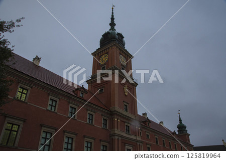 Cityscape of Warsaw, the capital of Poland 125819964