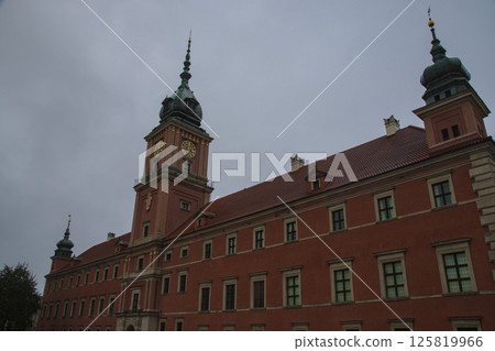 Cityscape of Warsaw, the capital of Poland 125819966