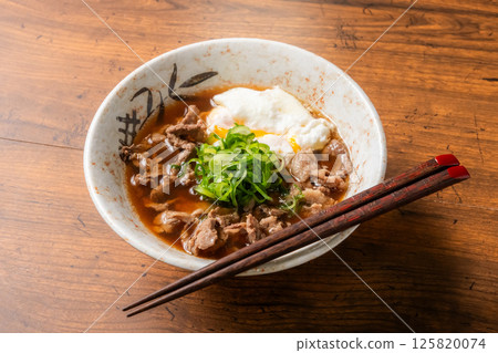 Nikusui is a famous meat soup in Osaka 125820074