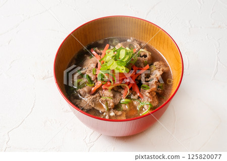 Nikusui is a famous meat soup in Osaka 125820077