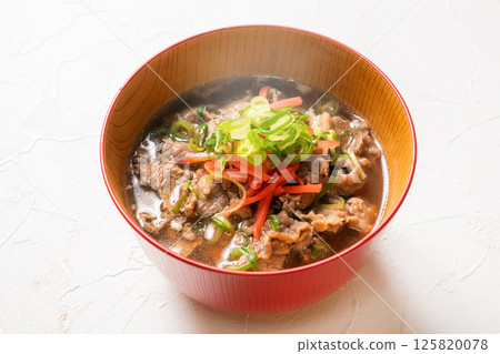 Nikusui is a famous meat soup in Osaka 125820078