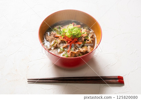 Nikusui is a famous meat soup in Osaka 125820080