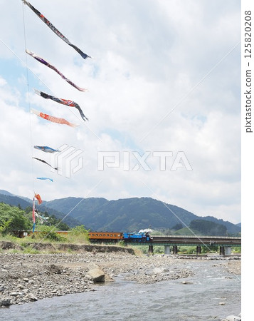 Shizuoka Prefecture Thomas the Tank Engine and Carp Streamers April 125820208