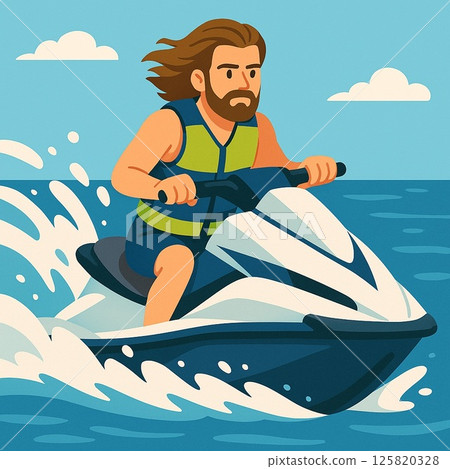 水上自行車 125820328