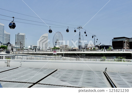 Minato Mirai seen from the bridge Minato Mirai seen from the bridge 125821230