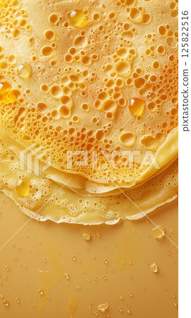 American mille crepes pastry snack dessert story background 125822516