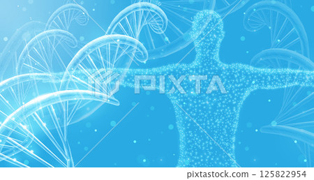 Human DNA. Medical technology, gene evolution, cellular health, nervous system Human DNA. Medical technology, gene evolution, cellular health, nervous system 125822954