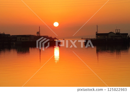 Omuta City, Miike Port, Route of Light, 125822983