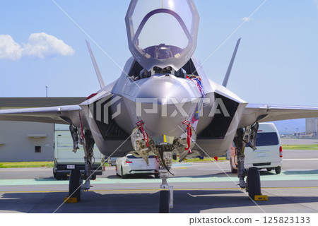 F-35 fighter jets at Iwakuni Air Base, Yamaguchi Prefecture 125823133