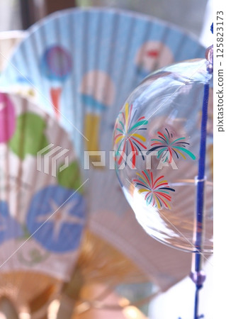 "Summer Image" A seasonal feature of summer in Japan "Summer Image" A seasonal feature of summer in Japan 125823173