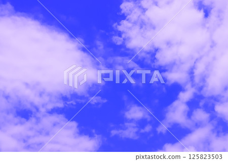藍天白雲(壁紙素材) 藍天白雲(壁紙素材) 125823503