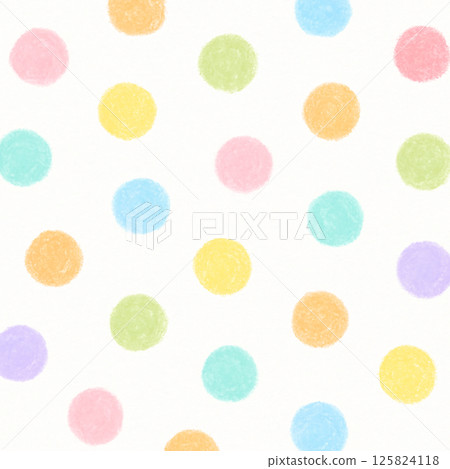手繪粉彩圓點圖案背景 |柔和色彩的圓點圖案 手繪粉彩圓點圖案背景 |柔和色彩的圓點圖案 125824118