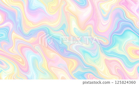 mesmerizing pastel abstract pattern featuring flowing marble effects with soft rainbow hues, creating dreamy and ethereal atmosphere. pearlescent finish adds glossy touch to design mesmerizing pastel abstract pattern featuring flowing marble effects with soft rainbow hues, creating dreamy and ethereal atmosphere. pearlescent finish adds glossy touch to design 125824360